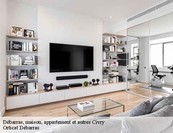 Débarras, maison, appartement et autres  civry-28200 Orticat Débarras